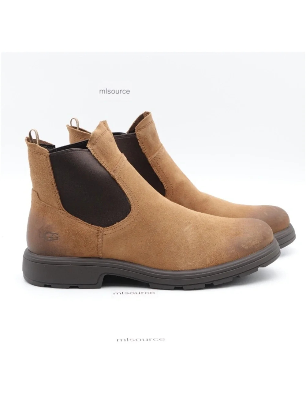 Size 13 Men's UGG Biltmore Suede Chelsea Boots 1123669-CTSD Chestnut